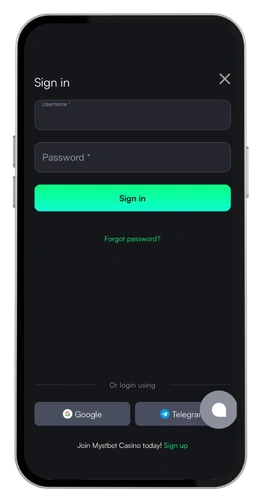 MystBet accesso